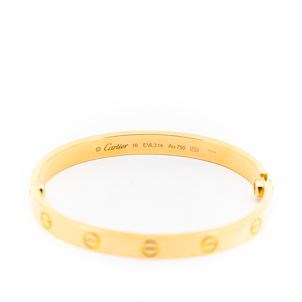 Bratara Aur 18K CARTIER LOVE BRACELET 30.6g CreditAmanet